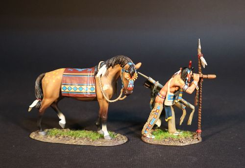 THE CROW, CROW WARRIOR SCOUT WITH TELESCOPE. (2 pcs)