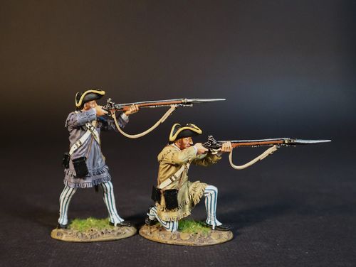AMERICAN CONTINENTAL LINE INFANTRY, THE DELAWARE COMPANY (2 pcs)