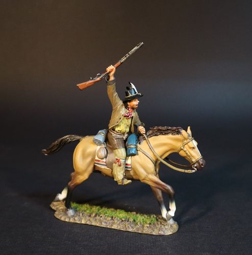 THE CONFEDERATE ARMY, 1st CHEROKEE MOUNTED RIFLES, TROOPER. (2 pcs)
